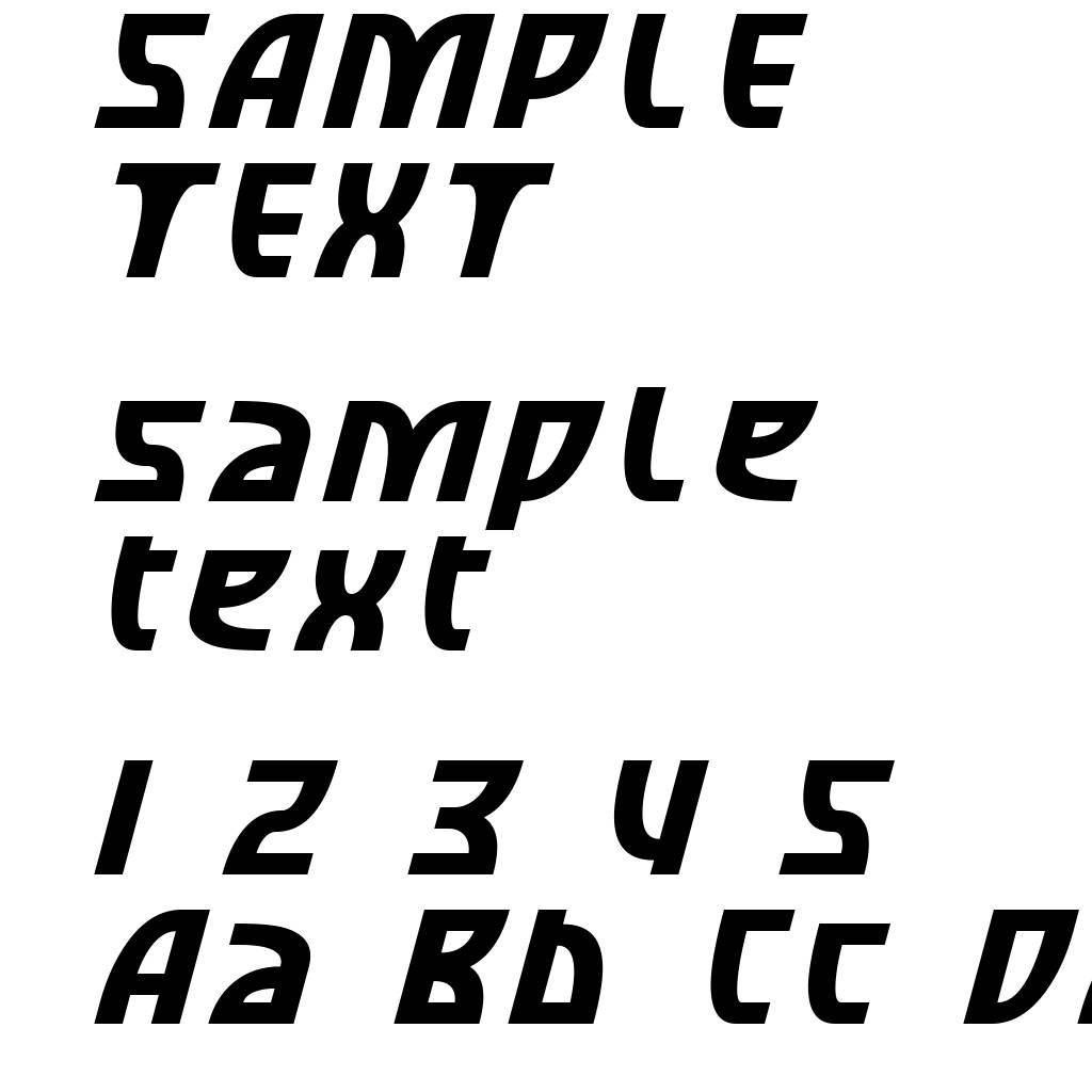 SF Retroesque Italic
