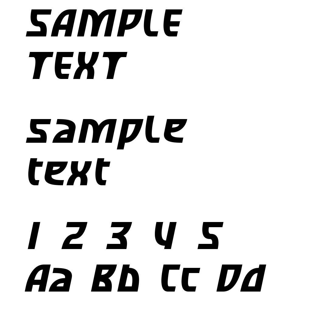 SF Retroesque Oblique