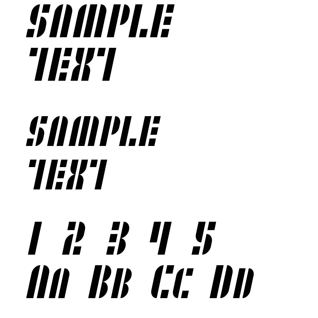 SF RetroSplice SC Condensed