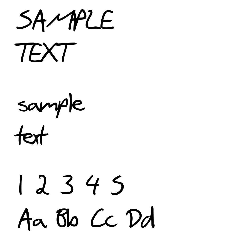 SF Scribbled Sans Bold