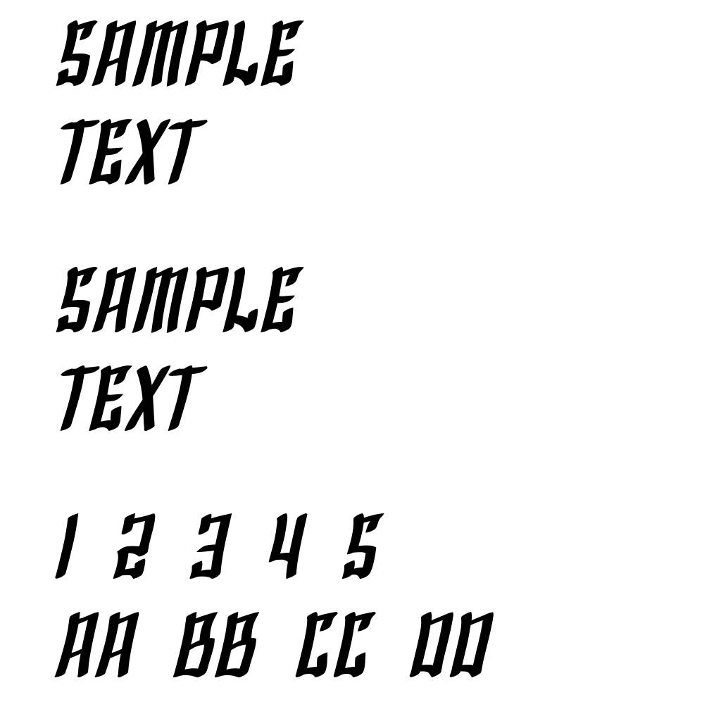 SF Shai Fontai Bold Oblique