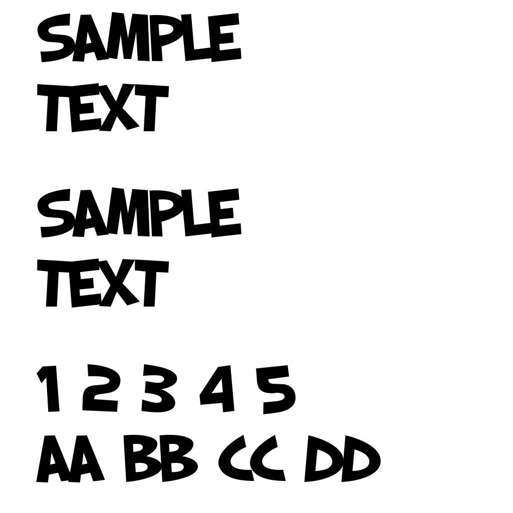 SF Slapstick Comic Bold