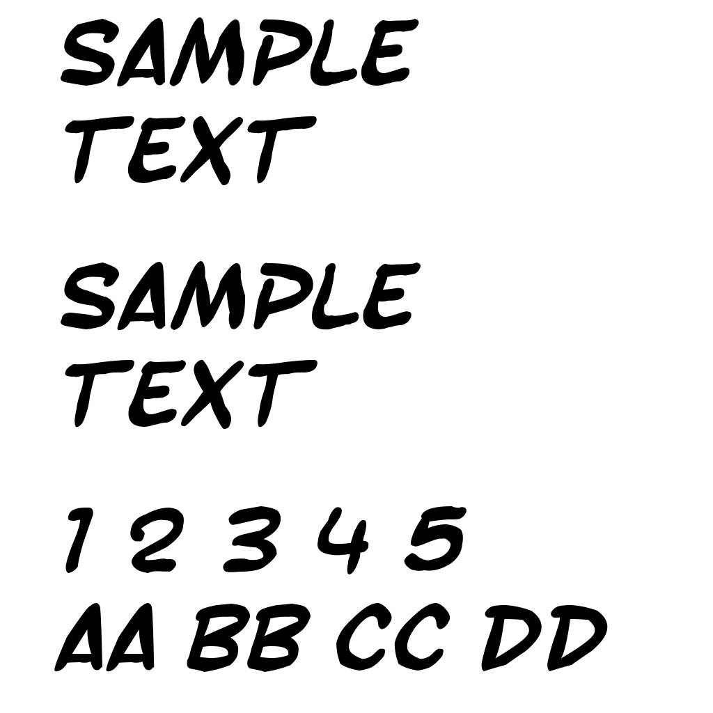 SF Toontime Blotch Bold Italic