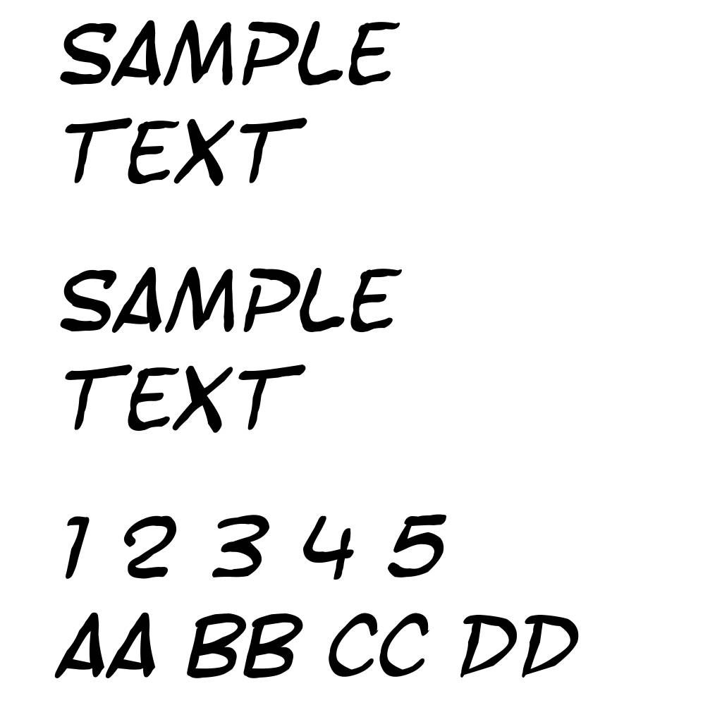 SF Toontime Blotch Italic