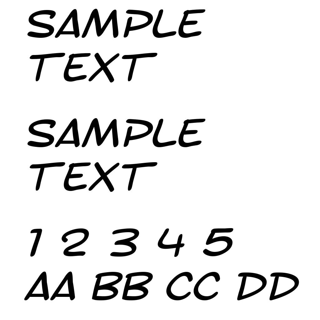 SF Toontime Extended Italic