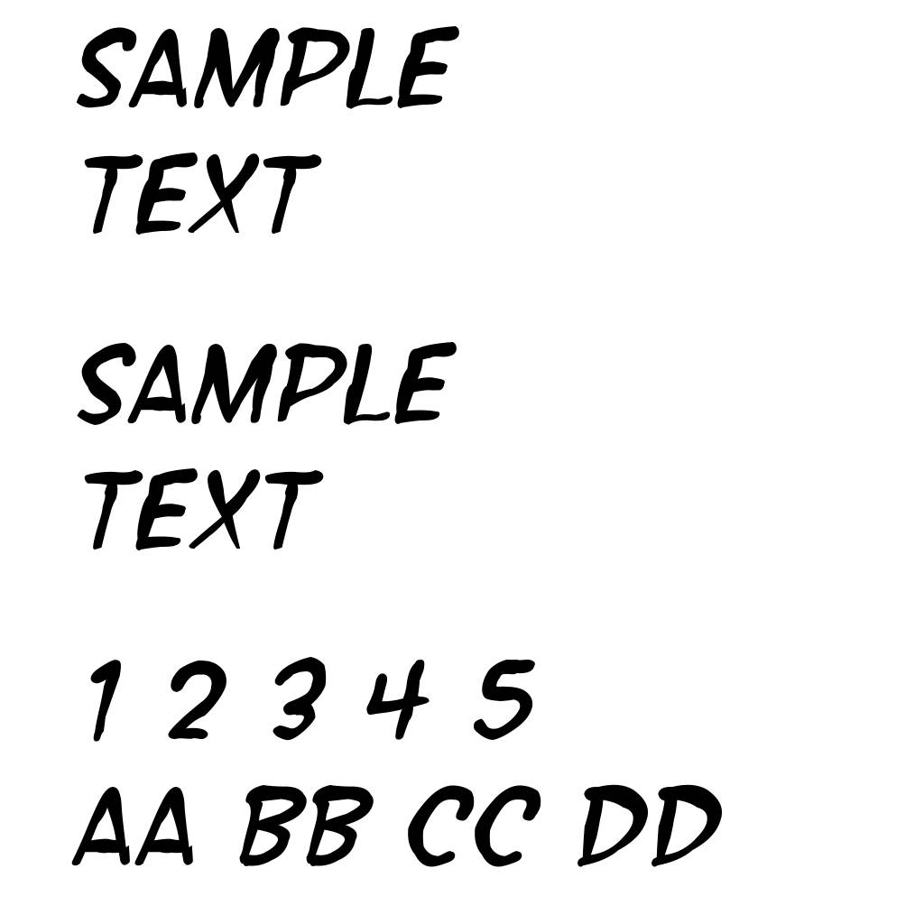SF Wonder Comic Blotch Italic