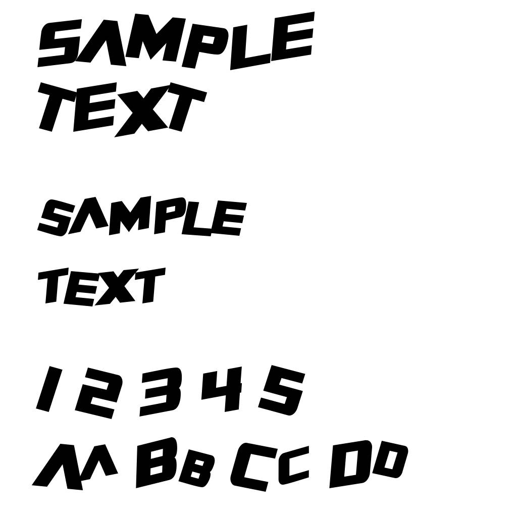 SF Zero Gravity Condensed Bold Italic