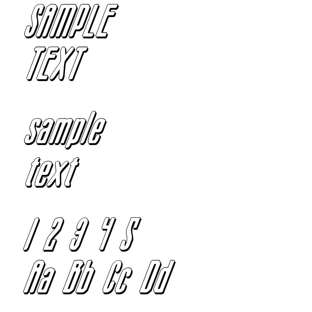 Sister Europe Shadow Italic