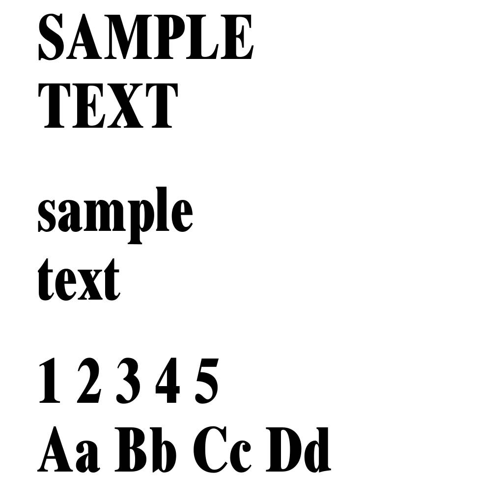 Xerox Serif Narrow Bold