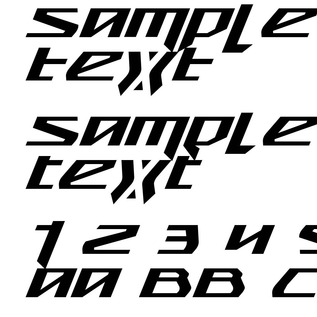 Snubfighter Expanded Italic