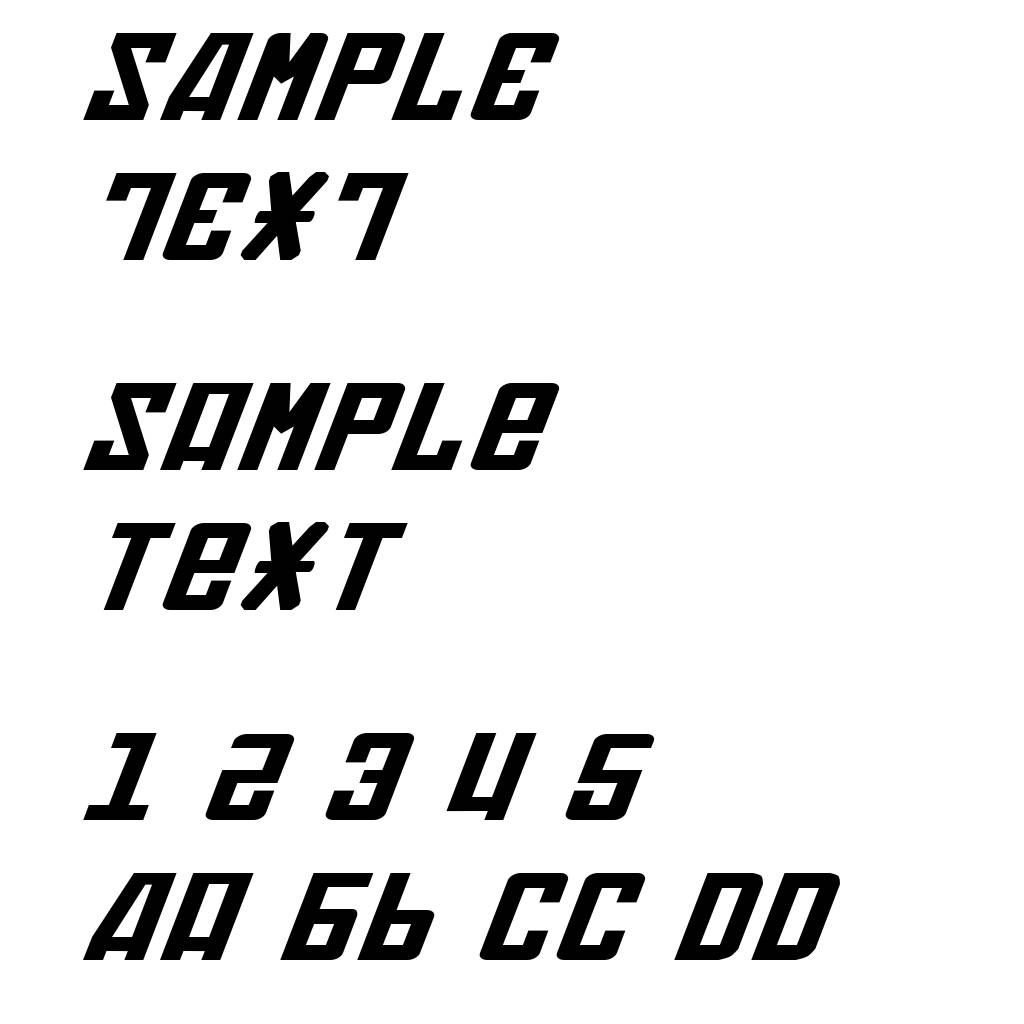 Soviet Expanded Italic