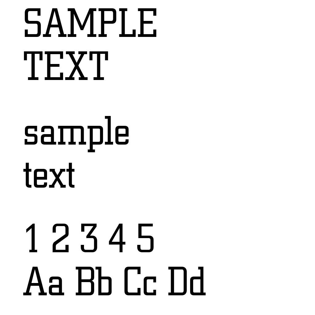 Square Slabserif 711 Light BT