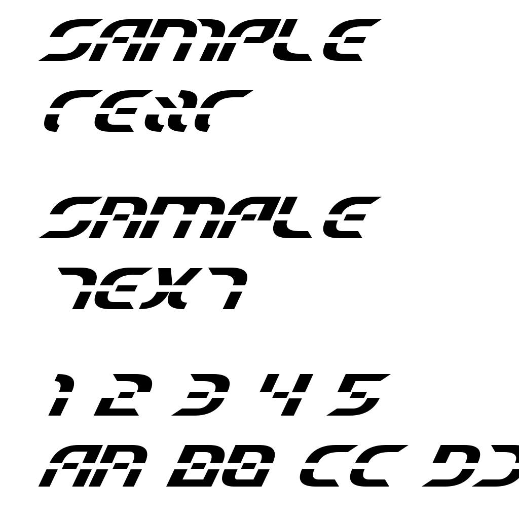 Starfighter Beta Italic
