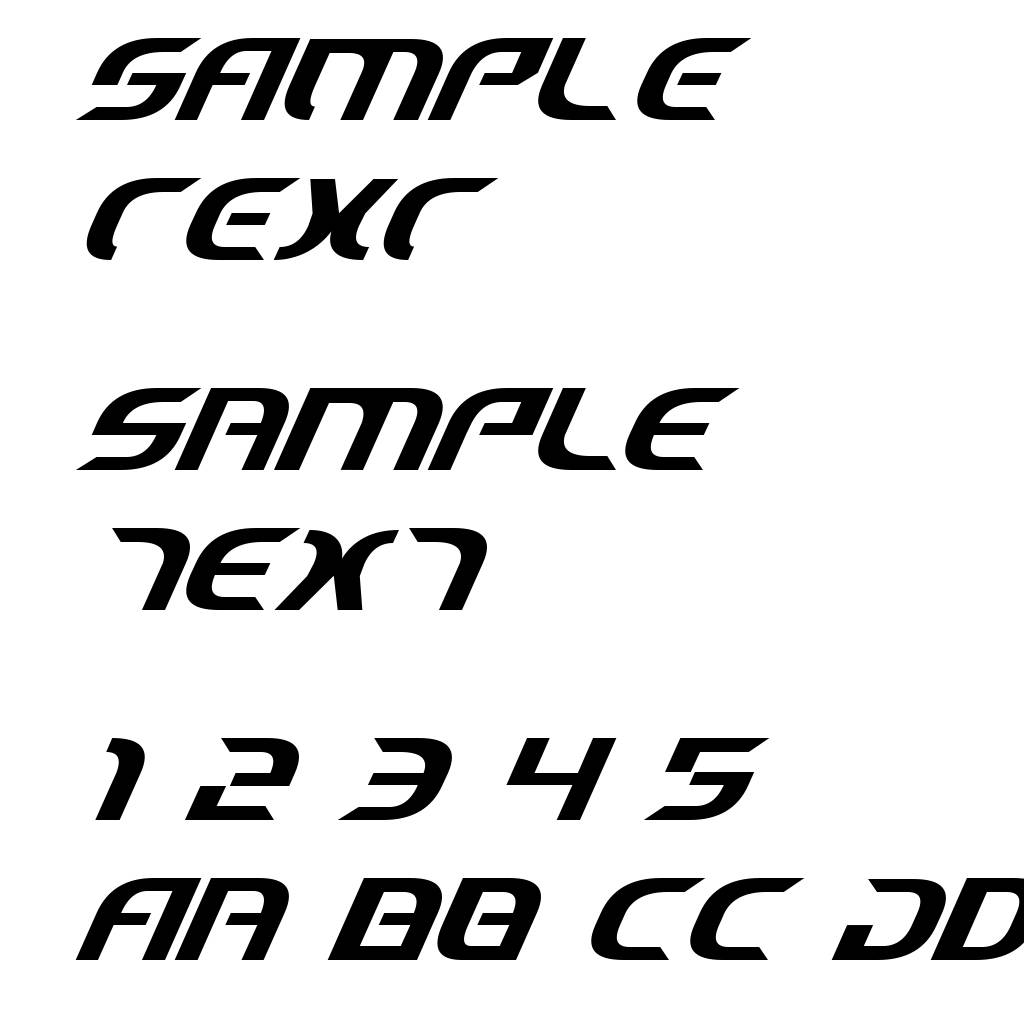 Starfighter Cadet Italic