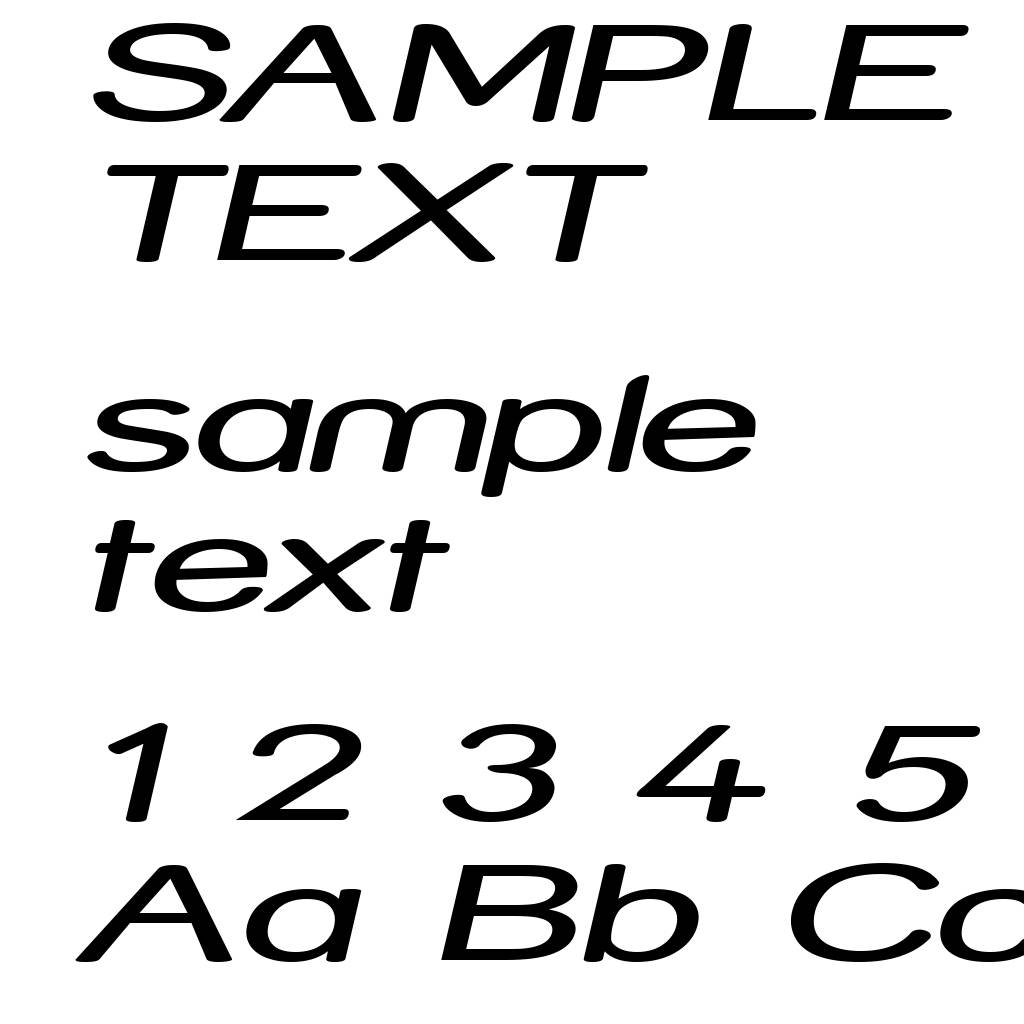 Street - Expanded Italic