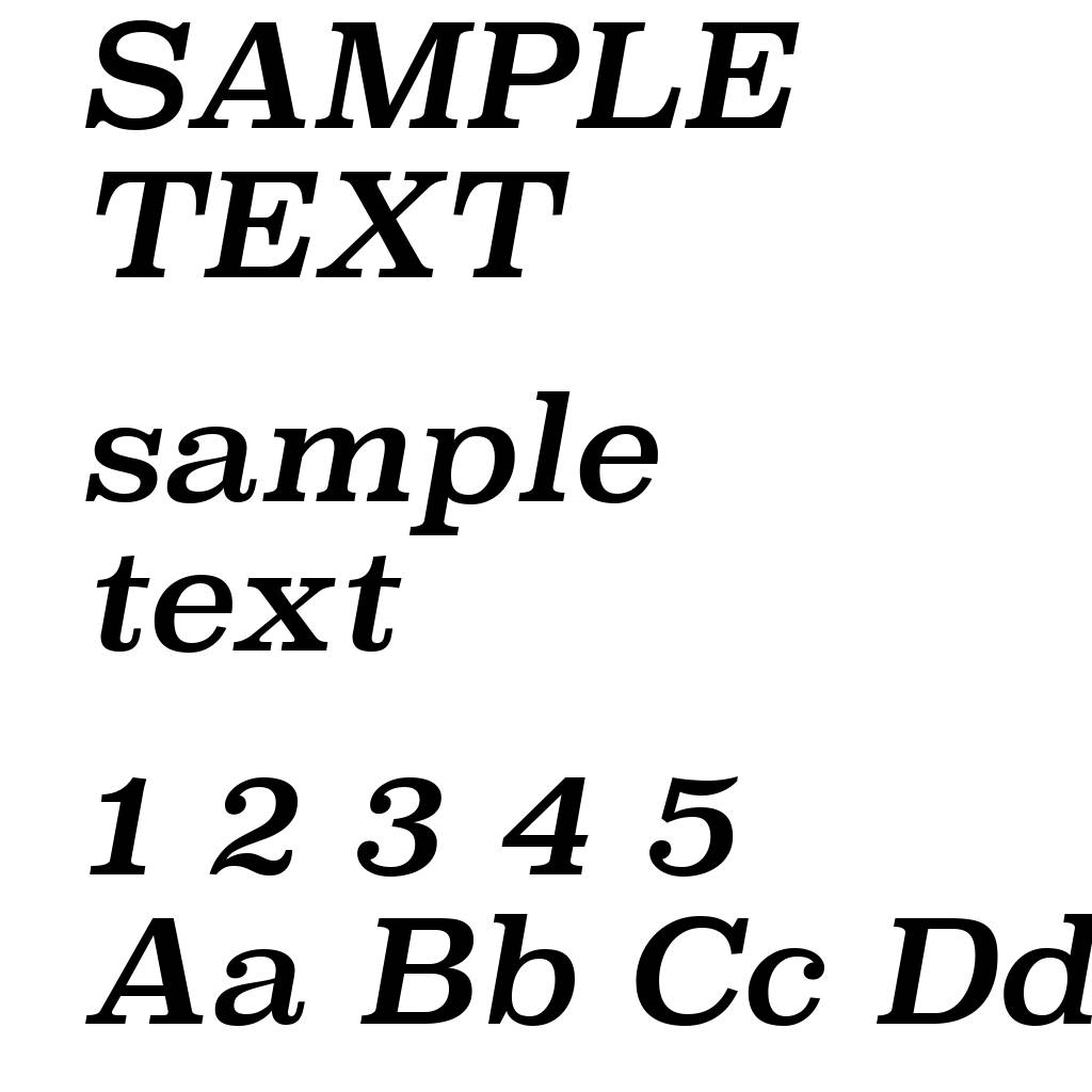 Superclarendon Rg Italic