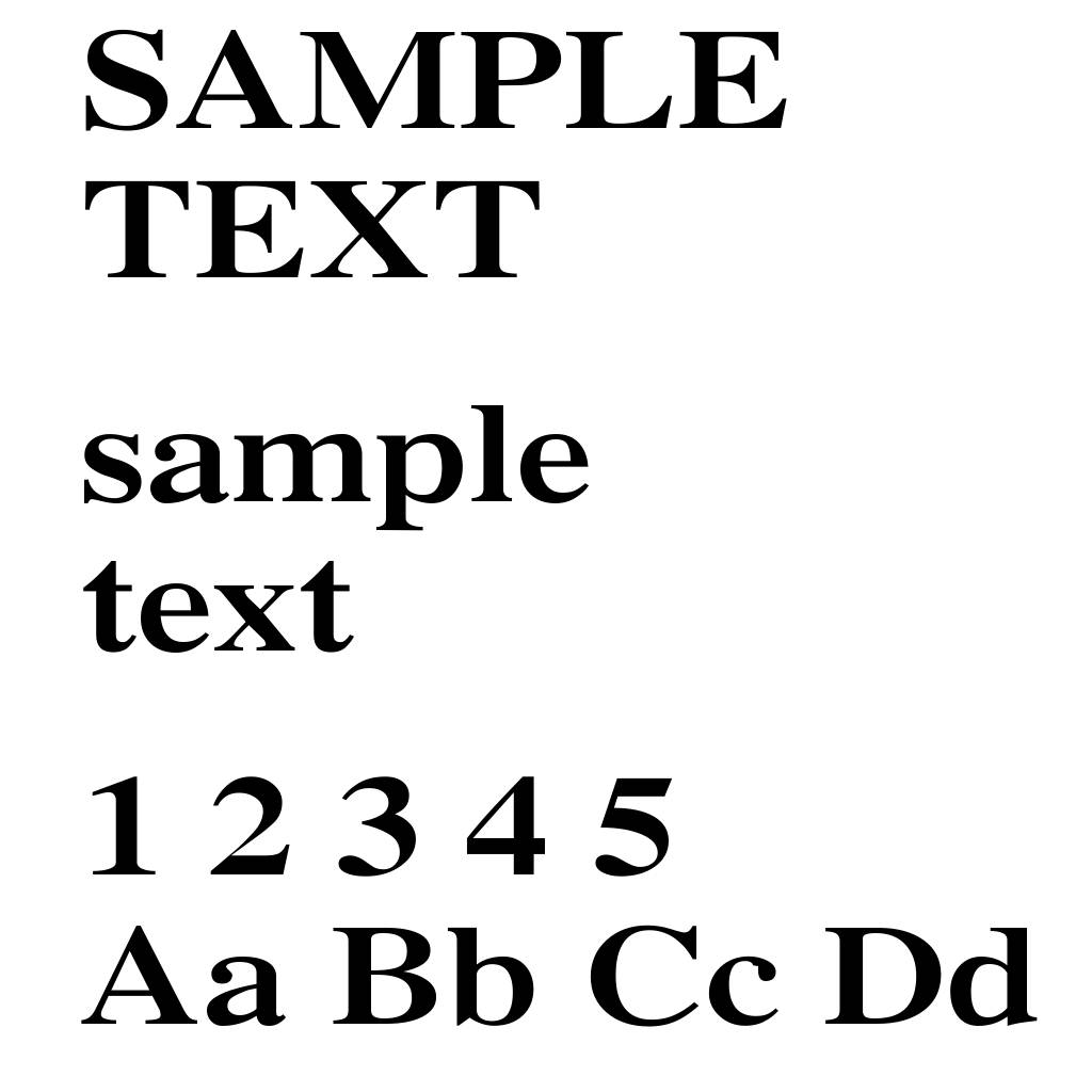 Xerox Serif Wide Bold