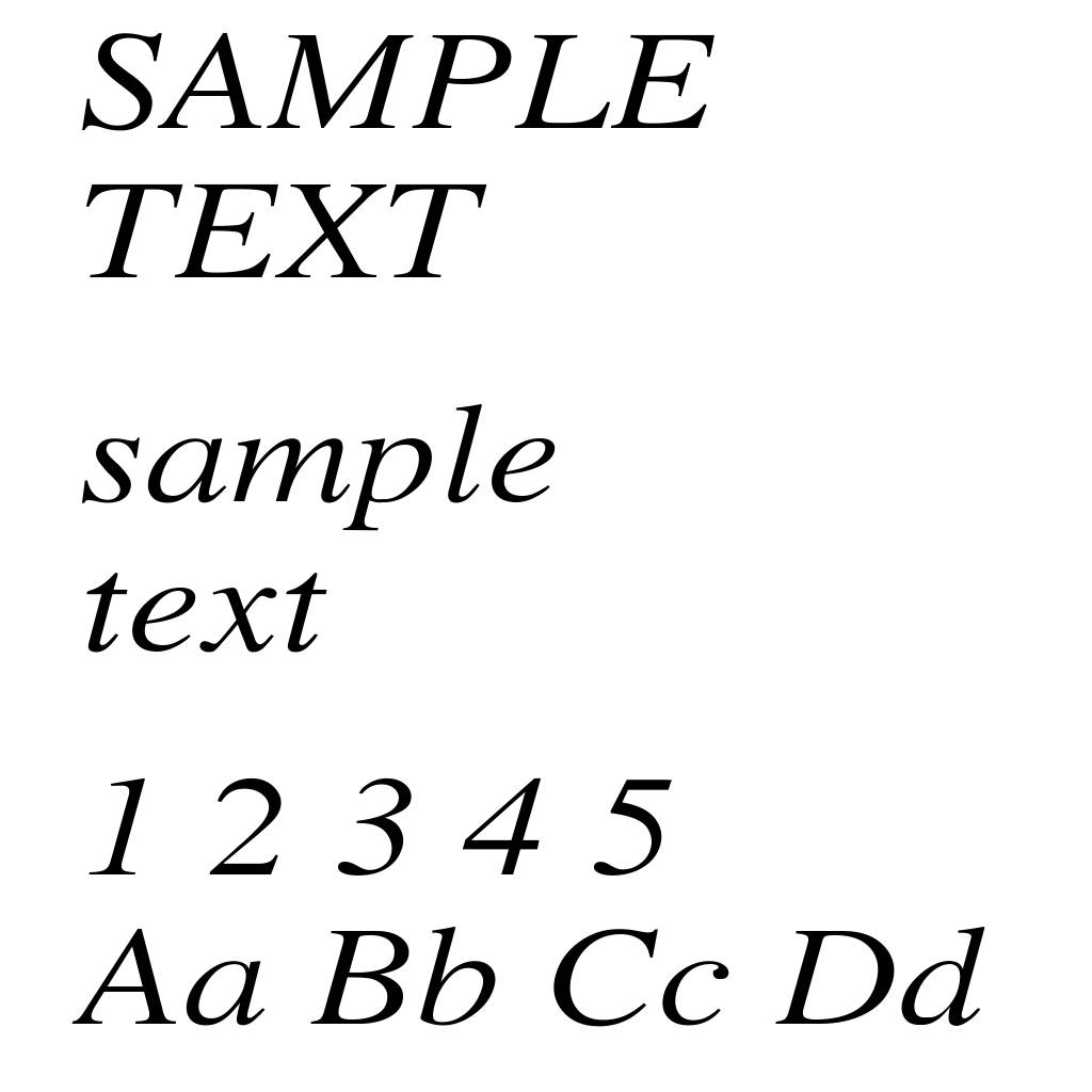 Xerox Serif Wide Italic