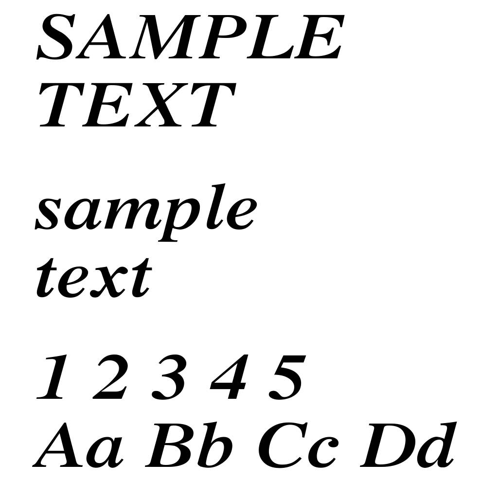 Xerox Serif Wide Bold Italic