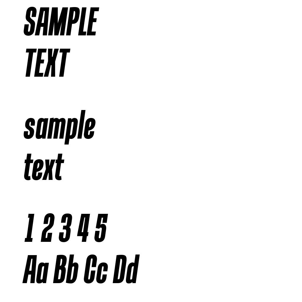 Tandelle Bold Italic