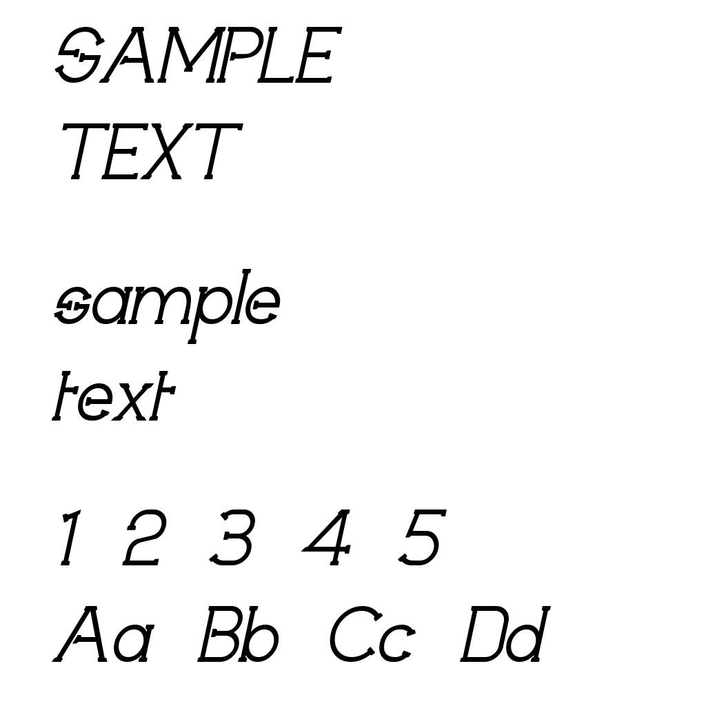Technically Insane Italic