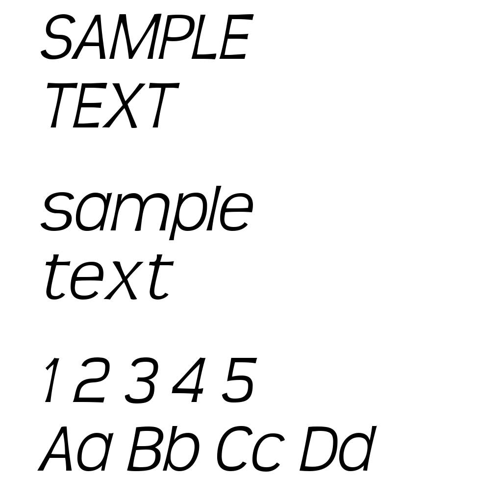 Teen Light Italic