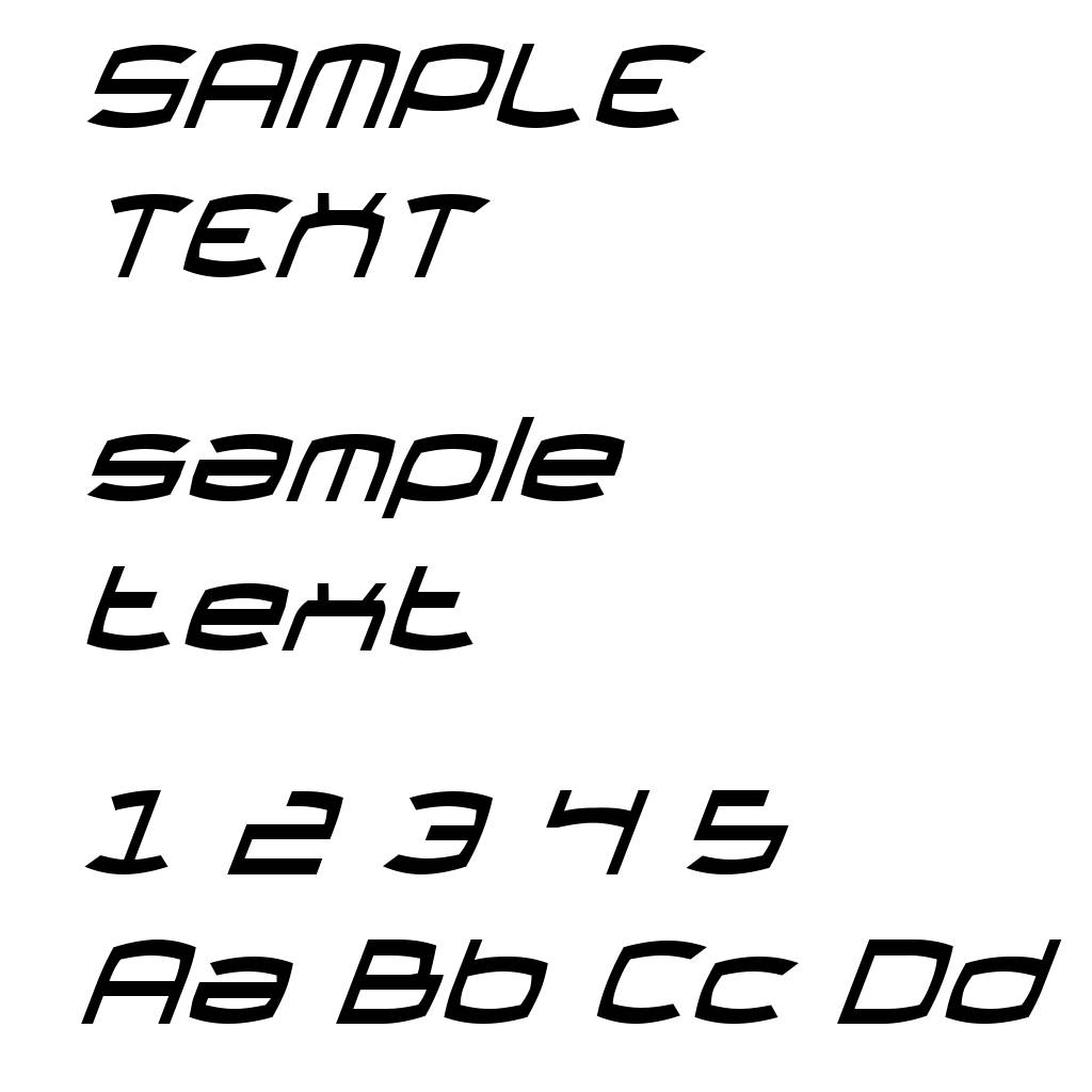 Thundergod Condensed Italic