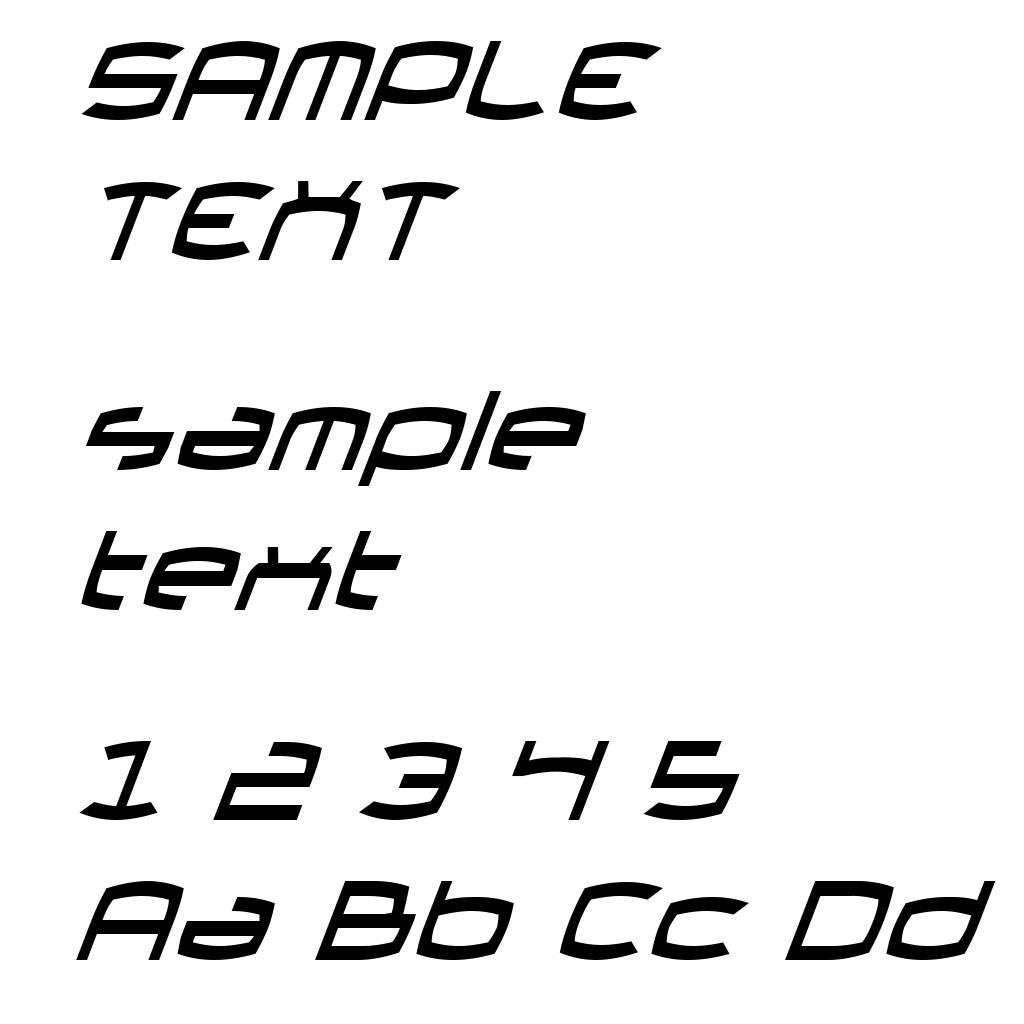 Thundergod II Condensed Italic