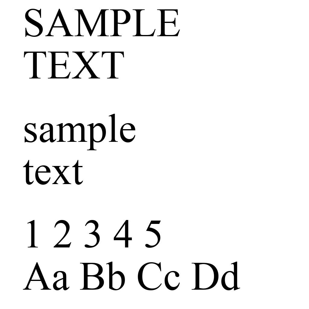 Times New Roman