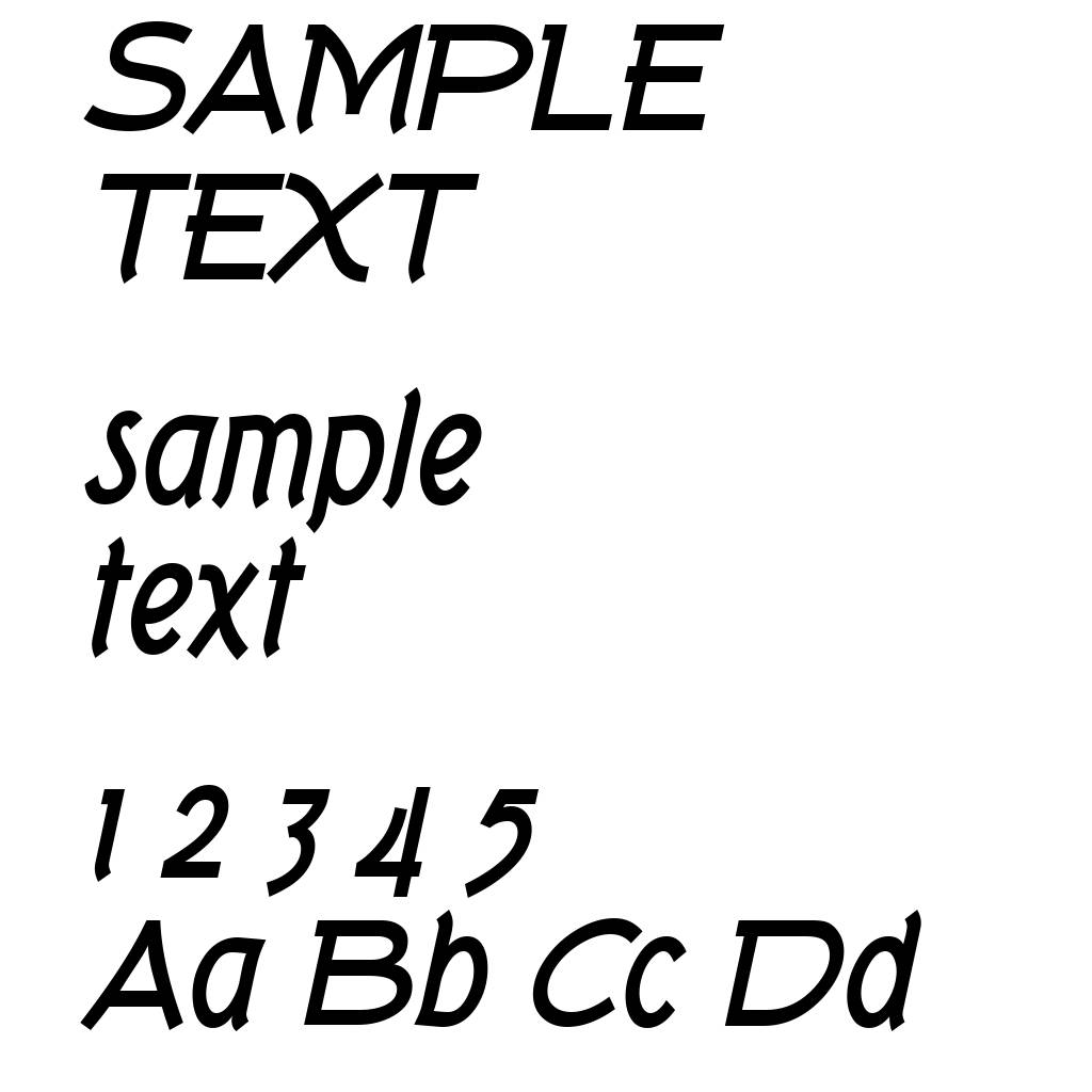 Tork Bold Italic