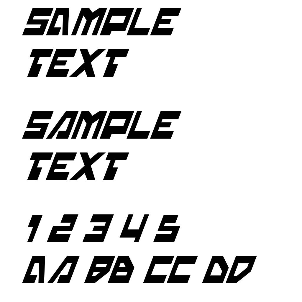 Trajia Condensed Italic