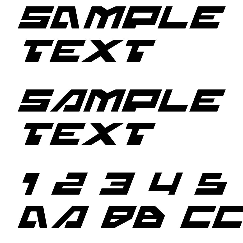 Trajia Expanded Italic