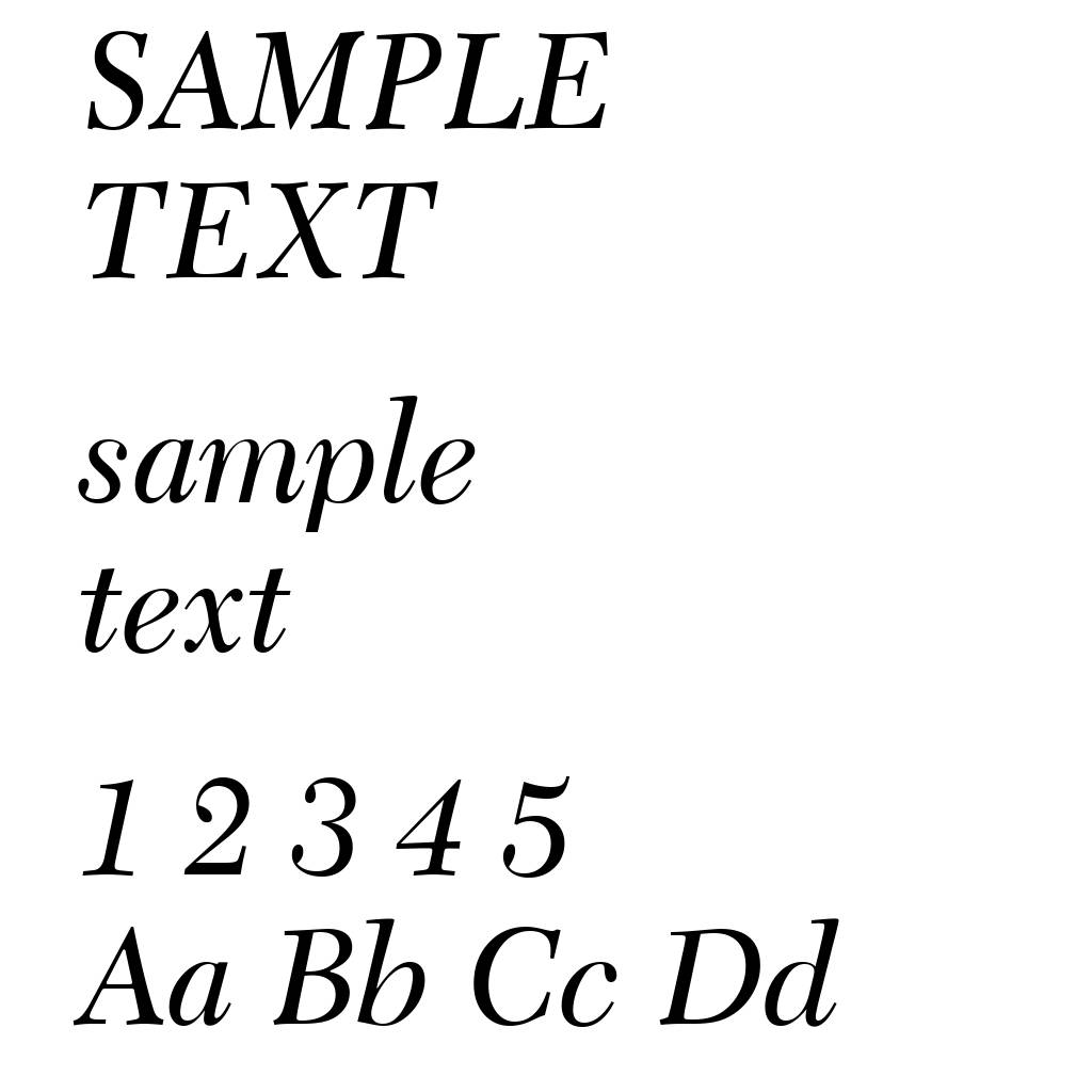 Transitional 511 Italic BT