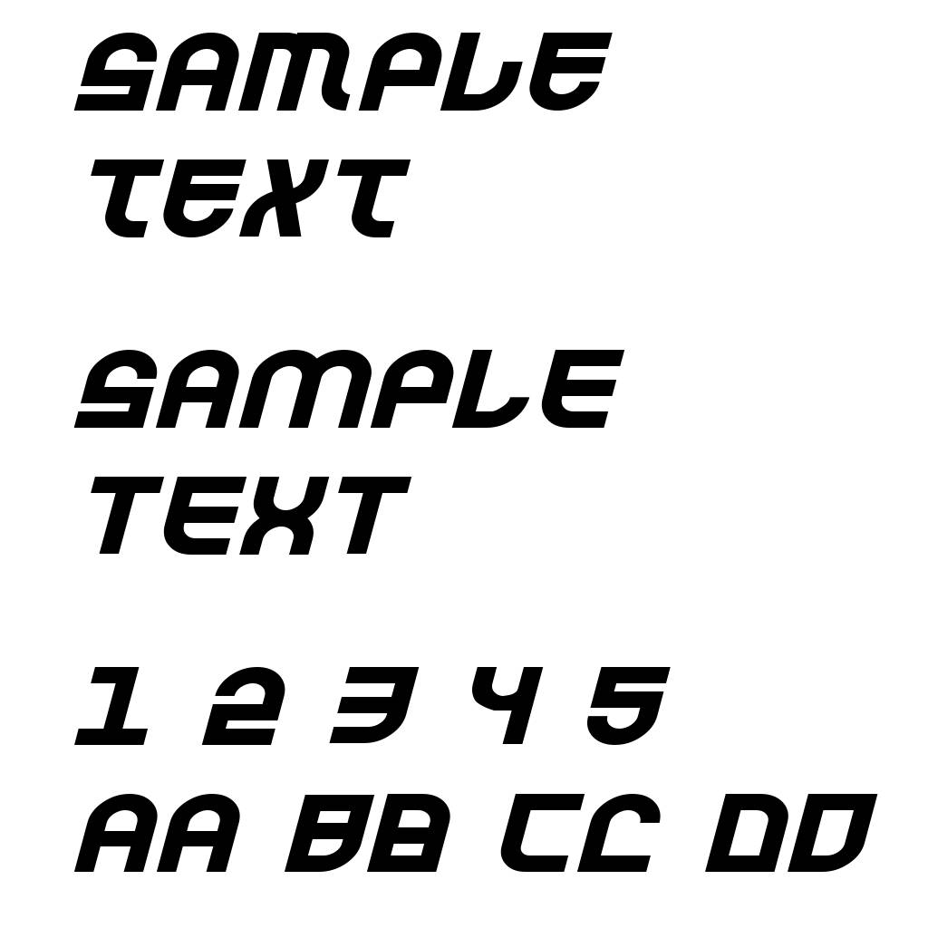 Trek Trooper Expanded Italic
