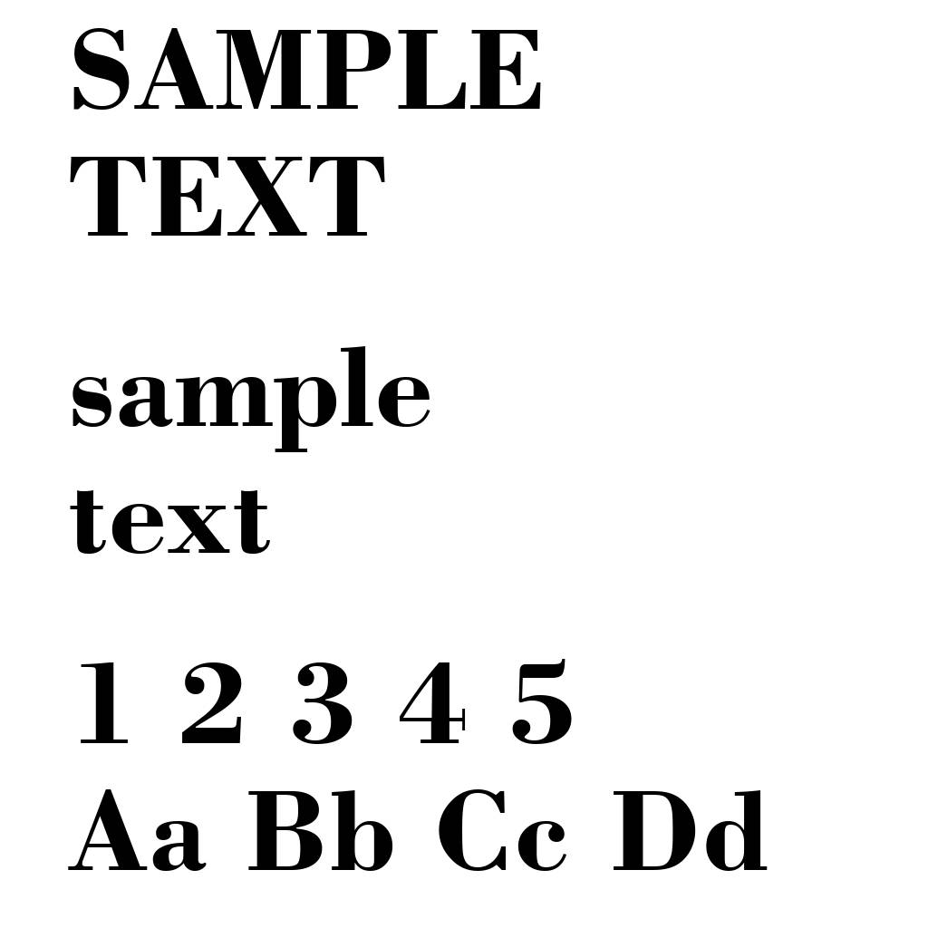 Bodoni Bold BT