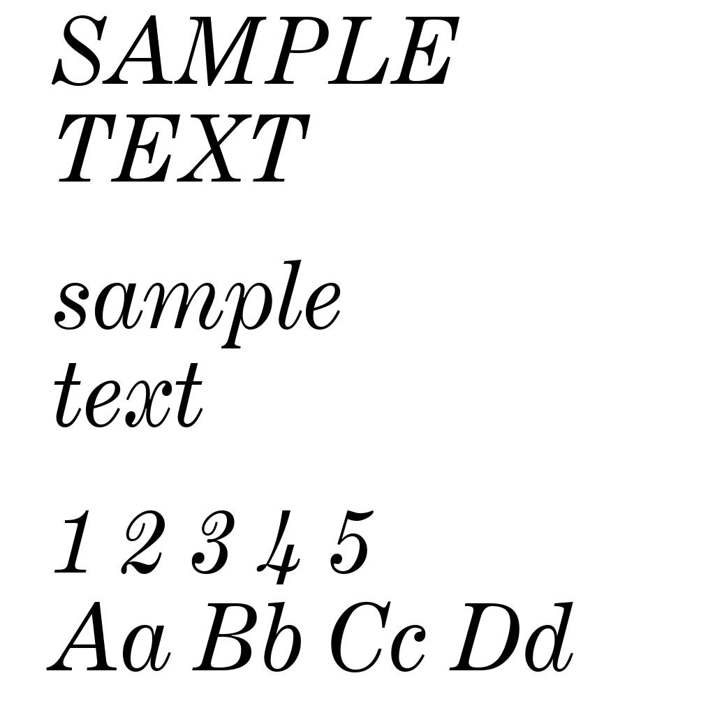 Century Expanded Italic BT