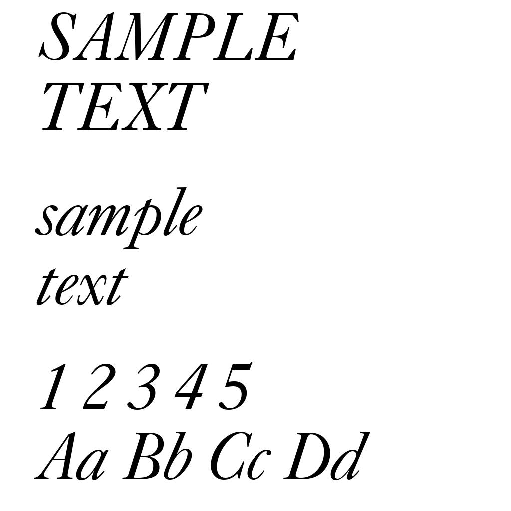 Caslon 540 Italic BT