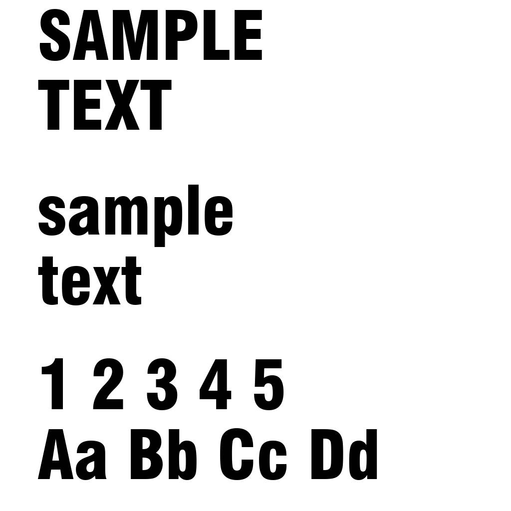 Swiss 721 Black Condensed BT