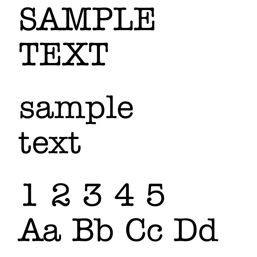 American Typewriter Medium BT