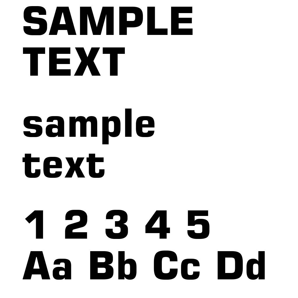 Square 721 Bold BT