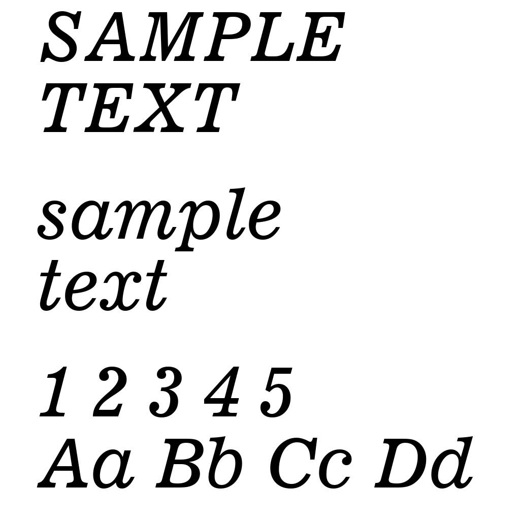 News 701 Italic BT