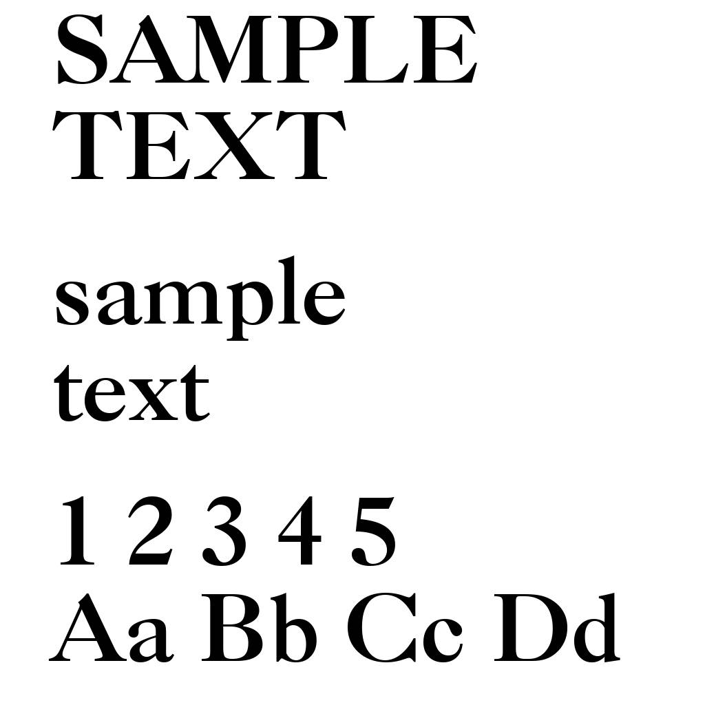 Caslon Bold BT