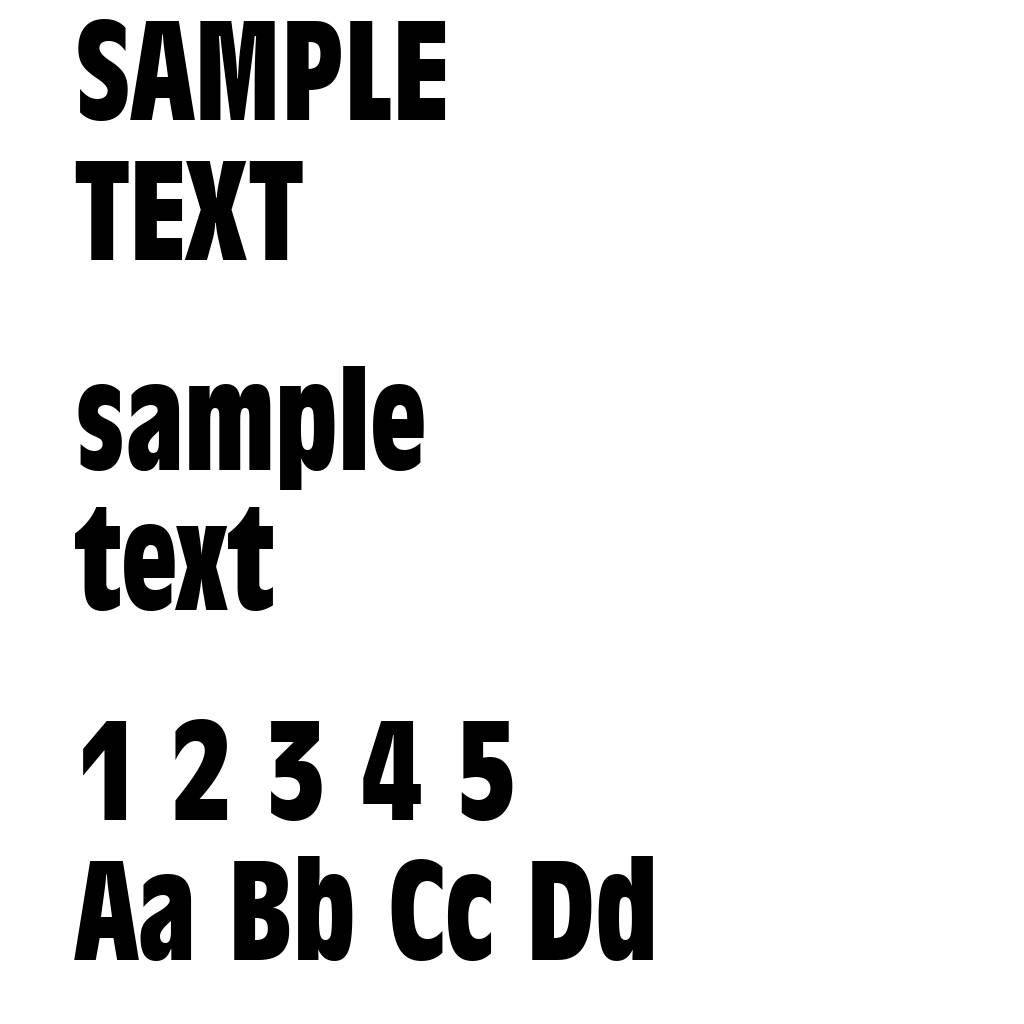 Incised 901 Bold Condensed BT