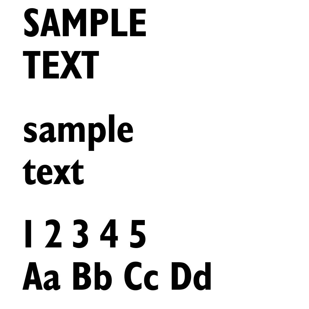 Humanist 521 Bold Condensed BT