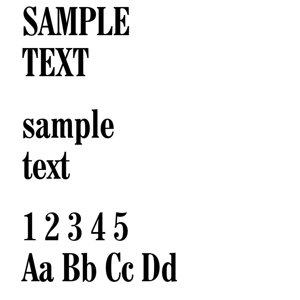 Century Schoolbook Bold Condensed BT