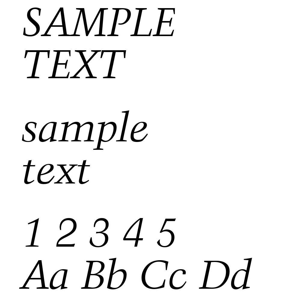 Kuenstler 480 Italic BT