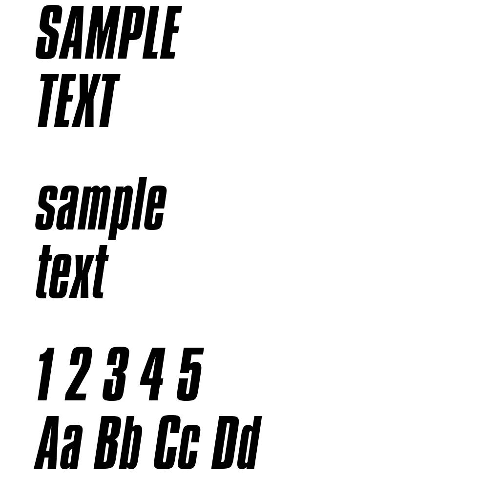 Compacta Italic BT