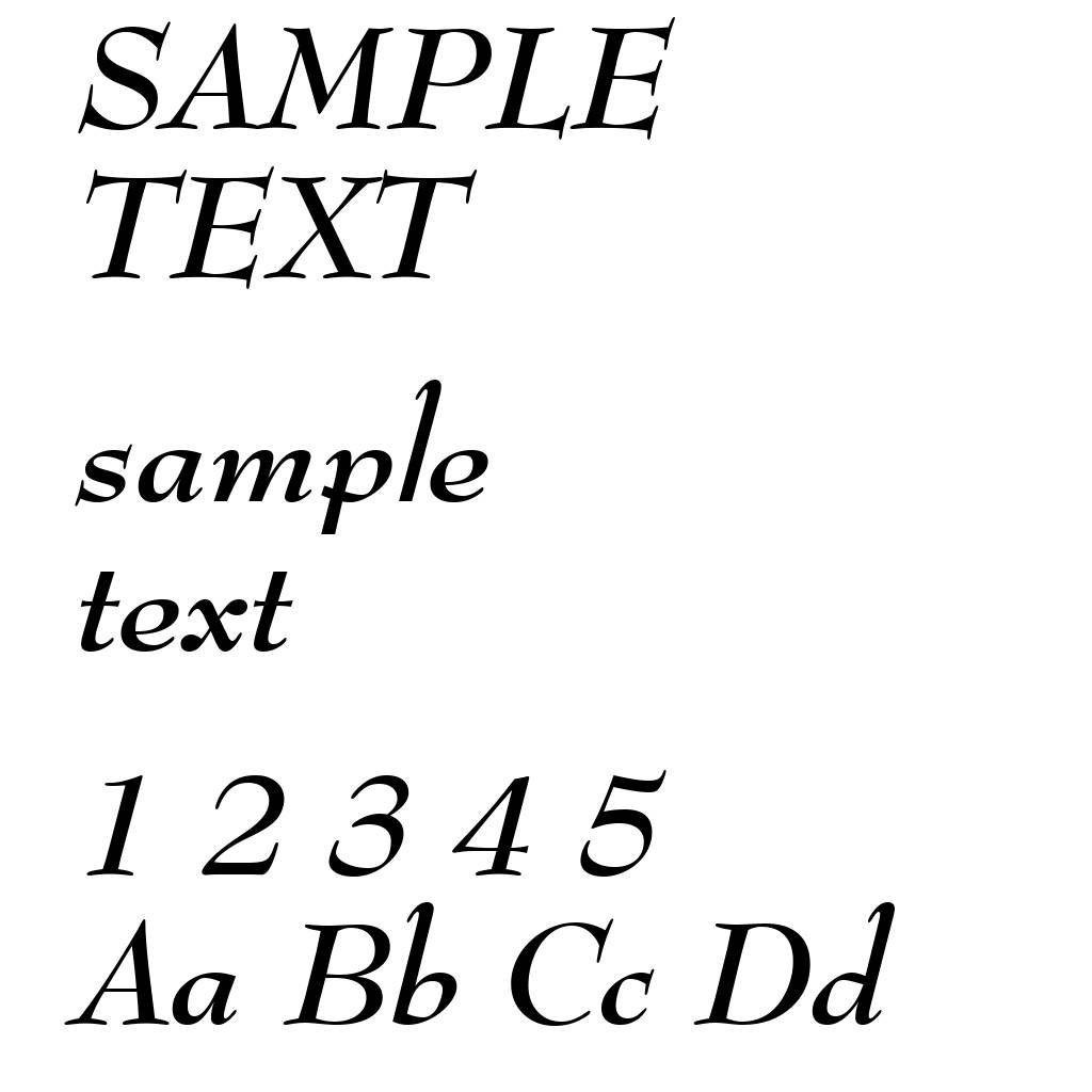 Bernhard Modern Bold Italic BT