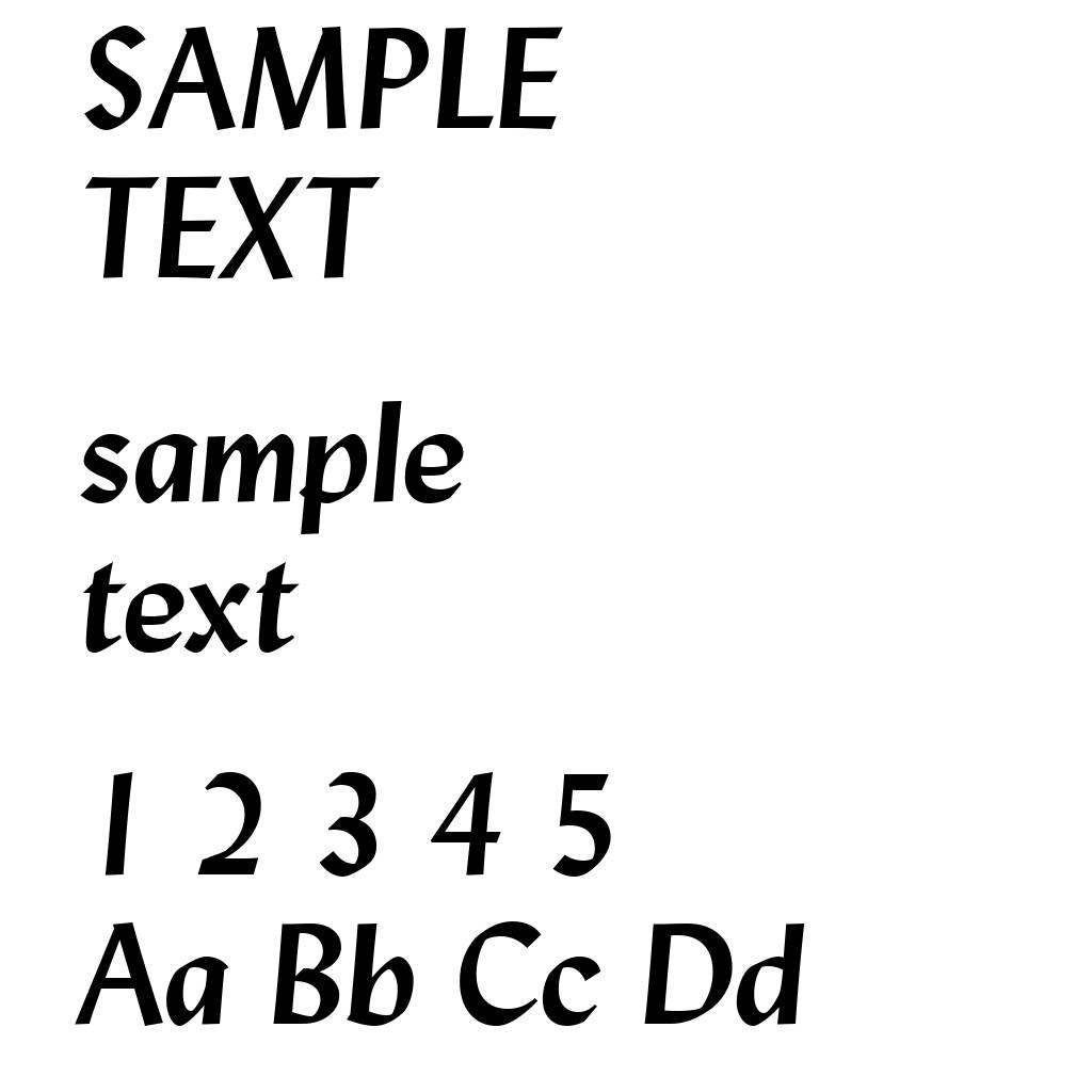 Lydian Bold Italic BT