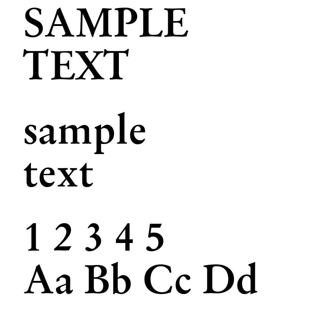 Original Garamond Bold BT